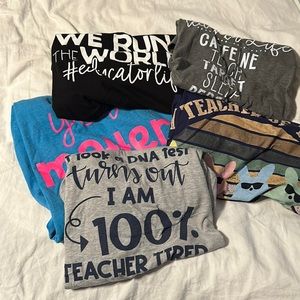 Teacher tee bundle